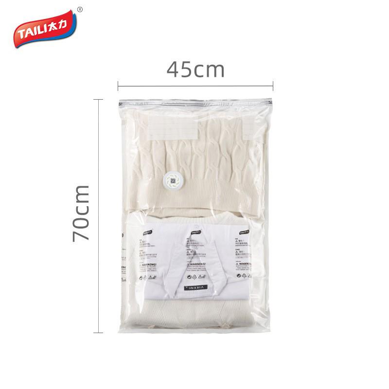 Taili Vacuum Compression Bag for Clothes, Quilts, and Jackets
