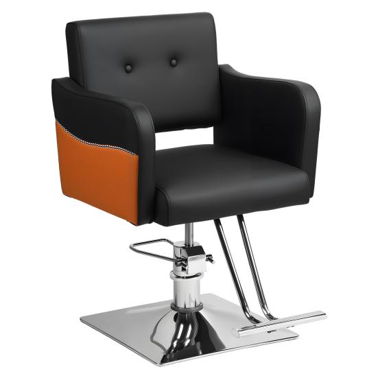 Styling Chair Hair Salon Chair, Stylist with Heavy Duty Hydraulic Pump, 360 Degrees Rolling Swivel Hairdressing Beauty Equipment, Max Load Weight 330