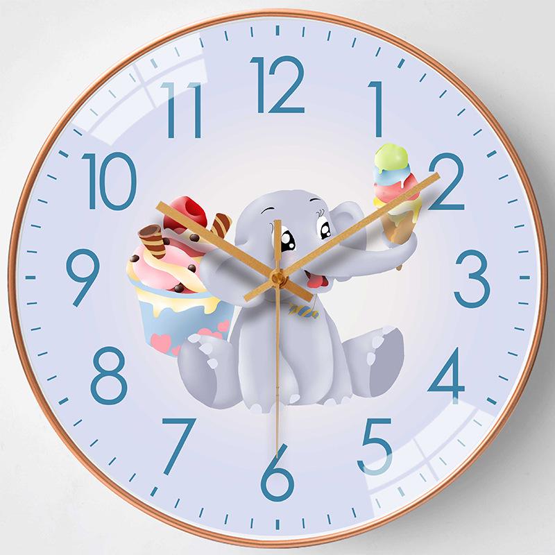 10" Pet Family Wall Clock - Stylish Silent Quartz Design