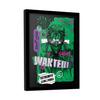 Batman Joker Wanted Framed Poster