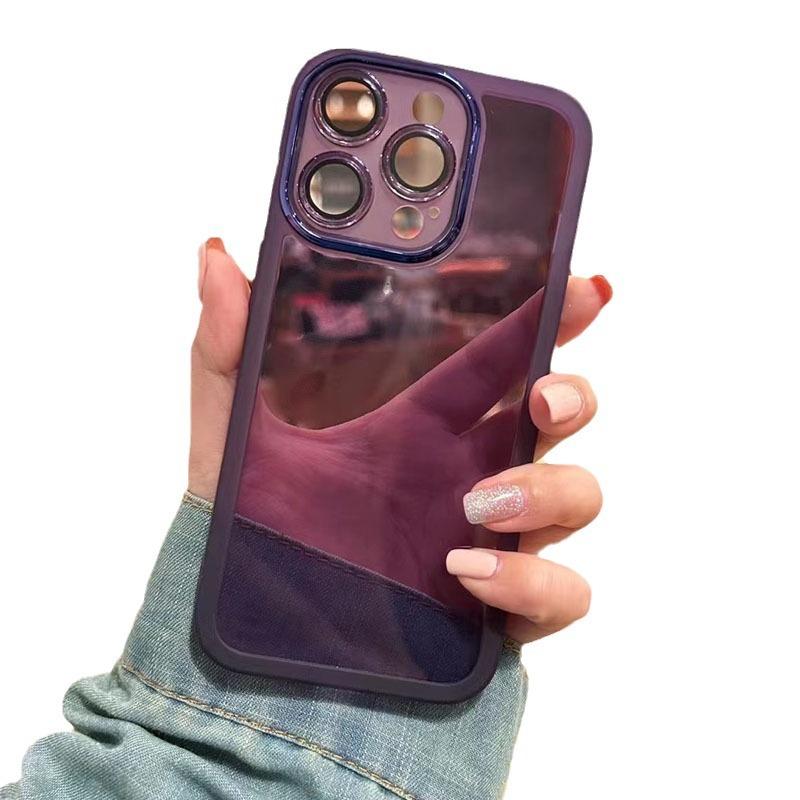 Apple Meiyan 15pro Electroplating Essence Hole 13pro Iphone14 Comes with A Stylish Protective Cover for Lens Film