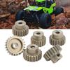 RC Motor Pinion Gear 3.175mm 18T 19T 20T 21T 22T 23T Metal Pinion Motor Gear Set for 1/8 1/10 RC Climbing Car General