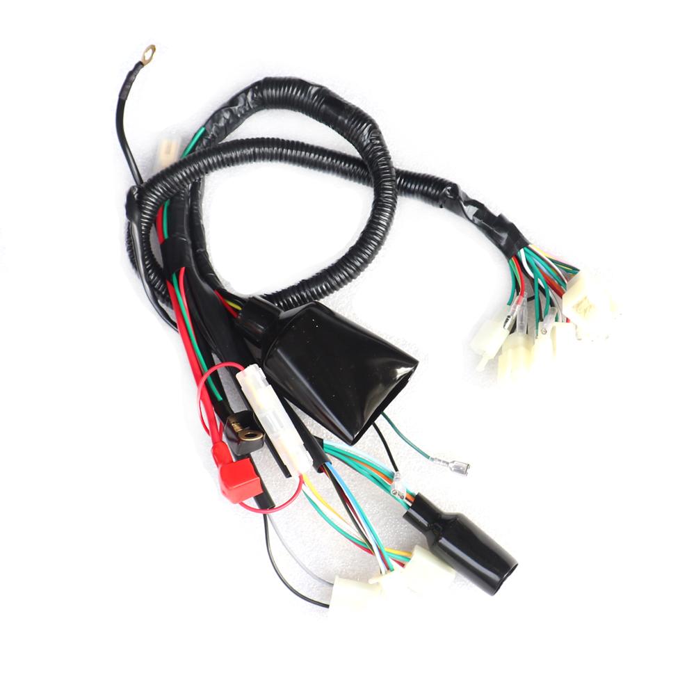 Complete Wiring Harness Assembly Control Switch Throttle Assembly For HONDA Z50 Gorilla Monkey Dirt Pit Bike Z50 Parts