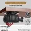 Silent Adhesive Mobile Base: Punch-Free Universal Wheel with Thickened Ball Bearing Pulley for Household Use