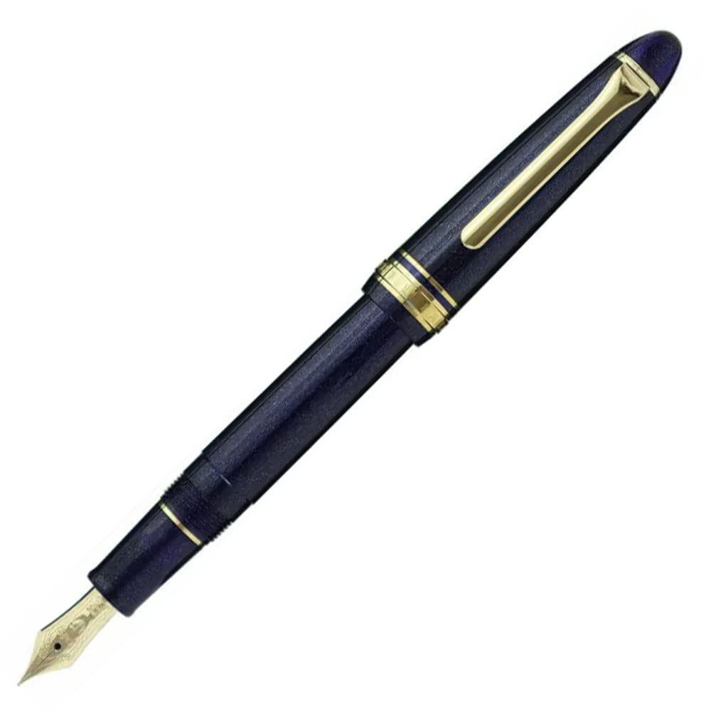 Sailor Profit Light Fountain Gold Shining Extra Fine Pen, Trim, Blue, Point, 11-1038-140