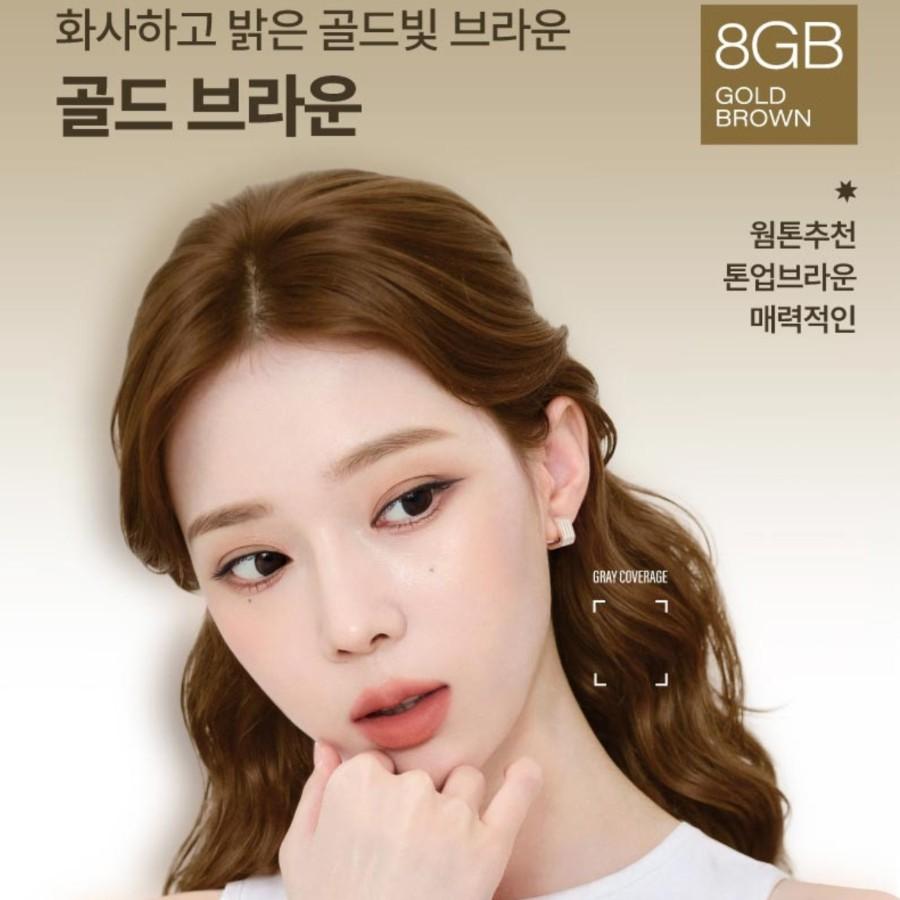 Mise-en-scene New Hello Cream 6 Colors Tone Down (for Gray hair),Korean Hair Products