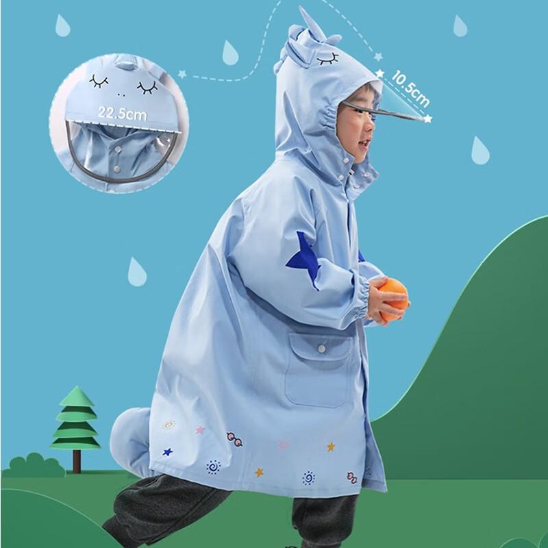 Paradise Umbrella Kids Unicorn Raincoat with Backpack Space