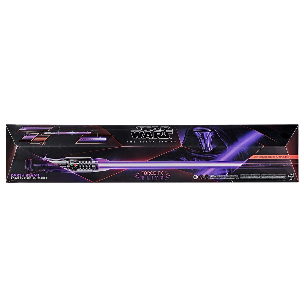Star Wars Black Series Darth Revan Force FX Elite Lightsaber E8940 with Effects LED/Sound [Used]