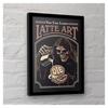 Steven Rhodes You Can Learn Latte Art Framed Poster