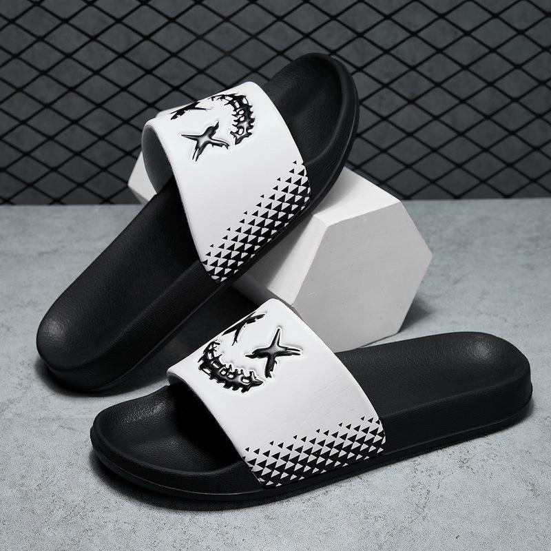 

Summer 2025 One-Strap EVA Slippers for Couples 45 белый