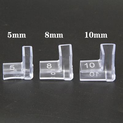 4ks 5mm 8mm 10mm Silikon Transparentní Antikolizní Chránič rohu akvária Lepicí Ochranný Kryt Příslušenství pro akvárium