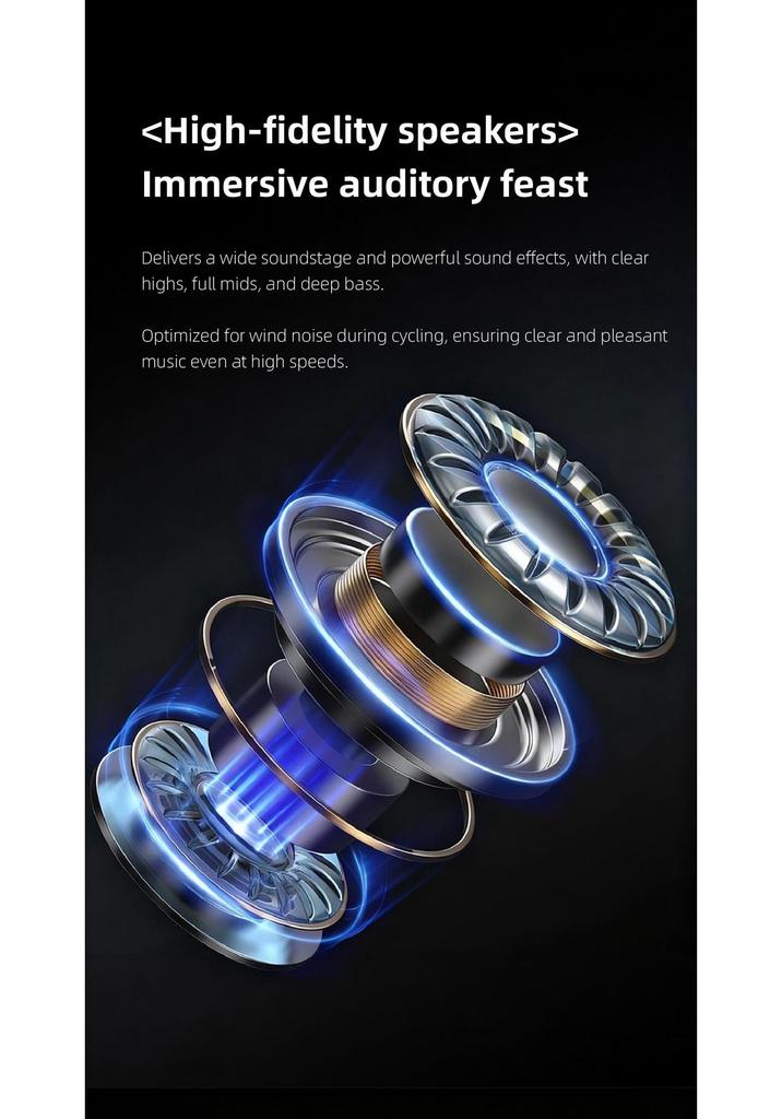 R1 Bluetooth Helmet Earphone: Waterproof, Dustproof, Long Battery Life, Display, Noise-Cancelling for Motorcycles