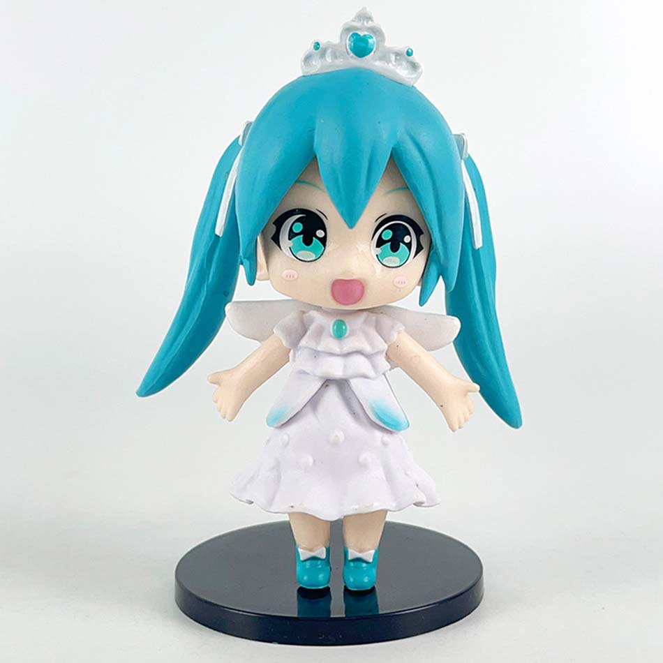 Nouveau set Anime nouvelle figurine Hatsune Miku ornements de mini personnages kawai Hatsune décoration de table pour la maison jouet adulte cadeau enfant