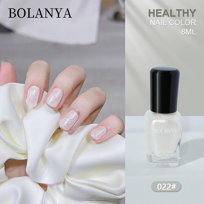 BOLANYA Quick-Drying Long-Lasting Water-Based Odorless Nail Polish 8ml