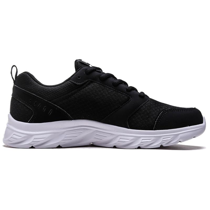 Anta Running Collection Cushioning Abrasion Resistant Breathable Low top Casual Running Shoes Men's Black White Sneakers 91915581-3