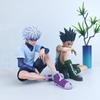 Anime Killua Zoldyck Figure Action GON · FREECSS Figure 12cm Sitting Pendant Collectible Model Figurine PVC Toy Model Gifts Toys