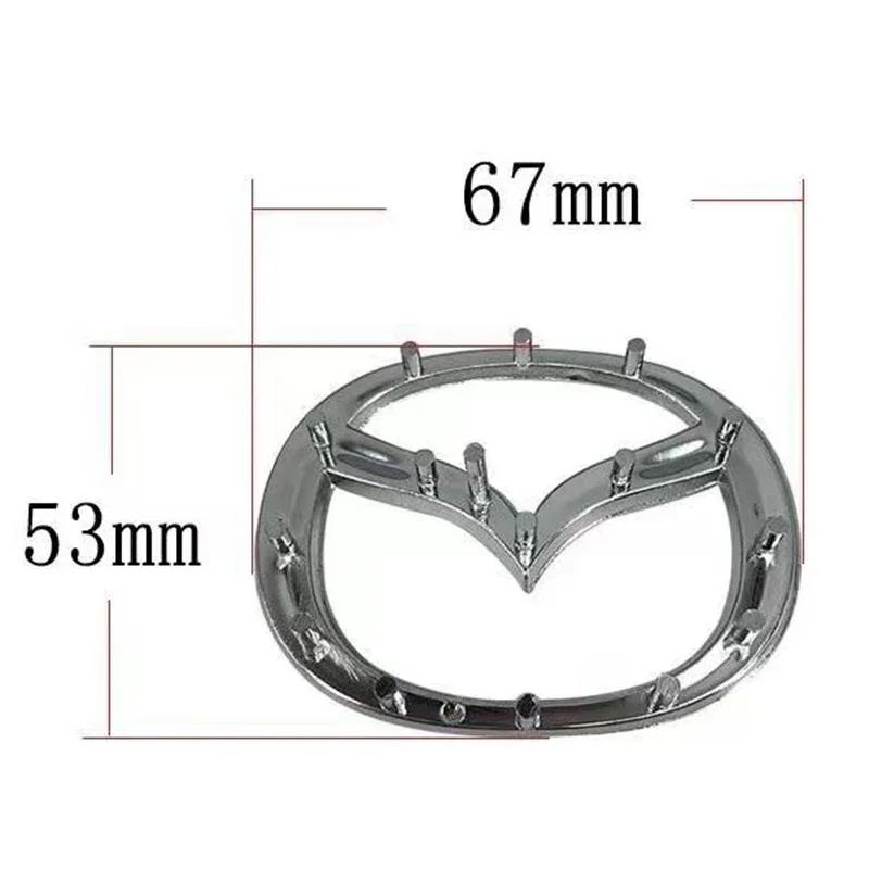 2025 Gorący ABS Samochodowa Kierownica Środkowa Emblemat Odznaka dla logo Mazda CX5 RX7 Atenza Axela 3 2 5 CX3 MX3 MX5 CX4 CX9 CX7 RX8 Proteg