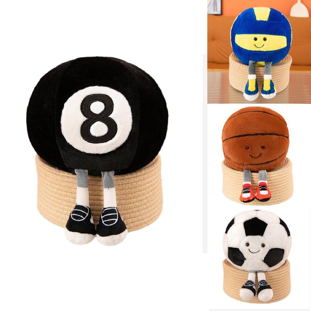 Innovative Soft Plush Bear Ball Toy Fun Cuddly Pillow Doll Cozy Stuffed Animal