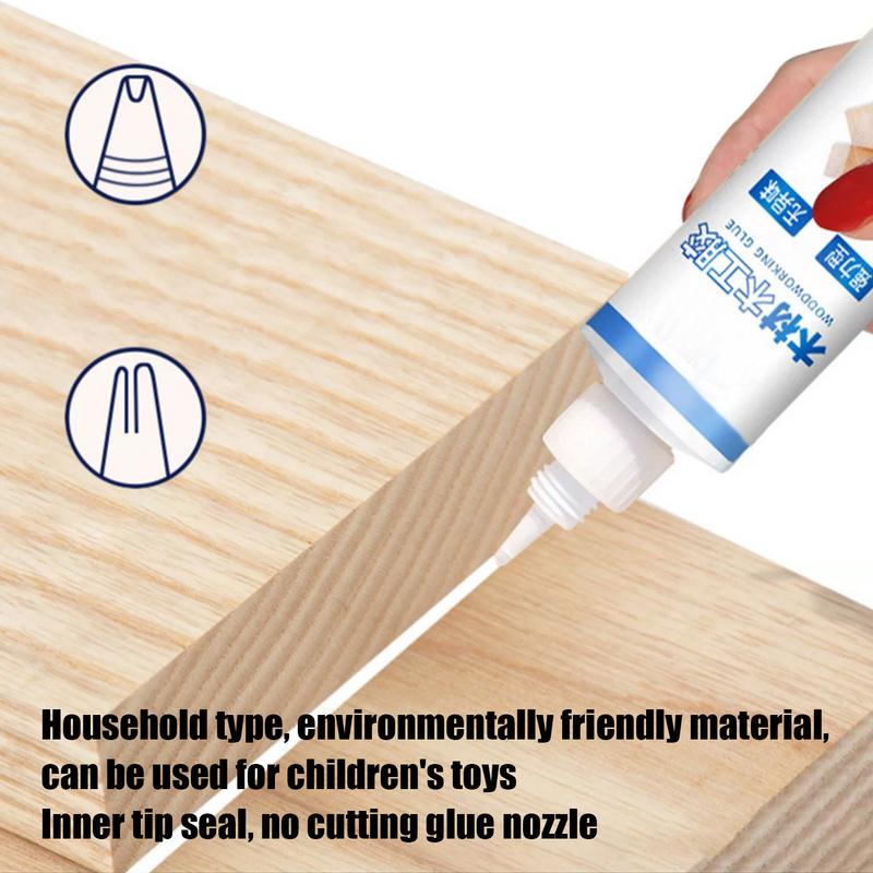 Wood Glue For Woodworking 180ml Transparent Eco-Friendly Carpenter Glue Professional Safe Glue Multi-Functional Woodworking Glue CN