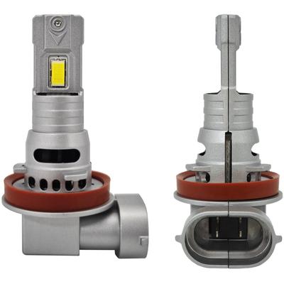 2 Pcs H8 LED Bulbs 12V CANBUS CSP Short 6000lm New Off-Road