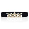Women's Elastic Metal Chain Waist Belt - Versatile Body Shaper for Suits & Coats