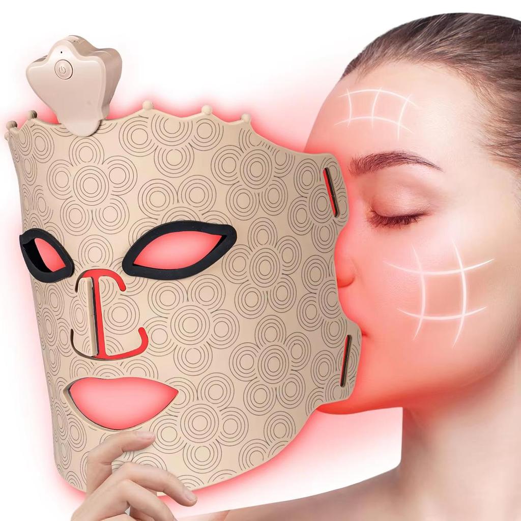 Infrared LED Silicone Mask for Photonic Skin Rejuvenation
