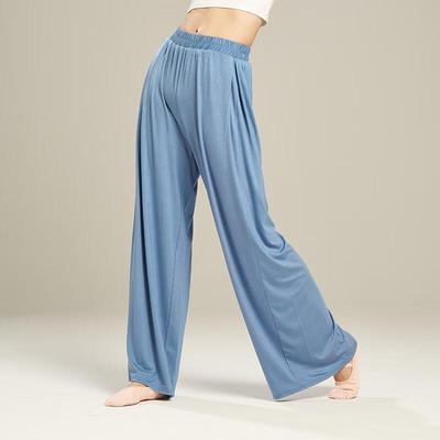 OEING Women's Loose Flowy Wide-Leg Dance Pants