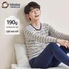 Yingbolun Kids' Pure Cotton Thermal Underwear Set
