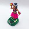 Girl Swinging Bobble Swinging Hawaiian Girl Solar Swinging Doll Dancing Hula Girl Shaking Head Doll