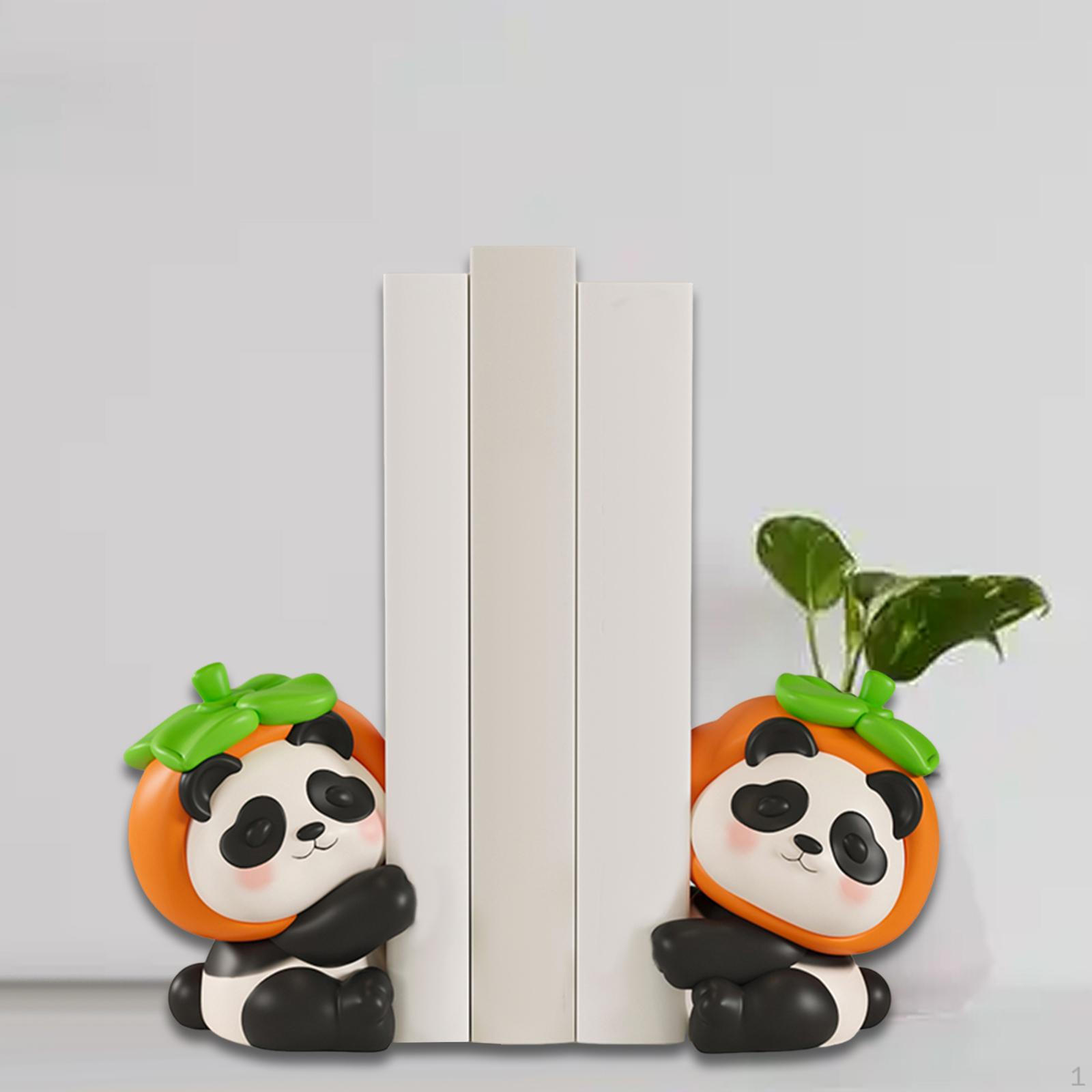 

2 Симпатичные Комнаты Декоративные Ливреи со Статуей Готовые Для Полок Домашний Офис Pandas