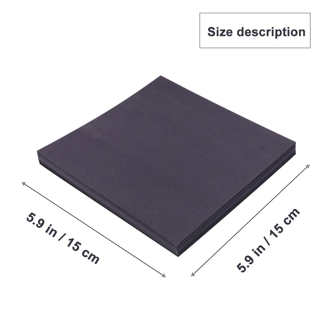 100 Pcs Double Sided Square Origami Paper Crane Sheet Crafts Paper Folding Manual Game Diy Craft Paper 15X15 CM