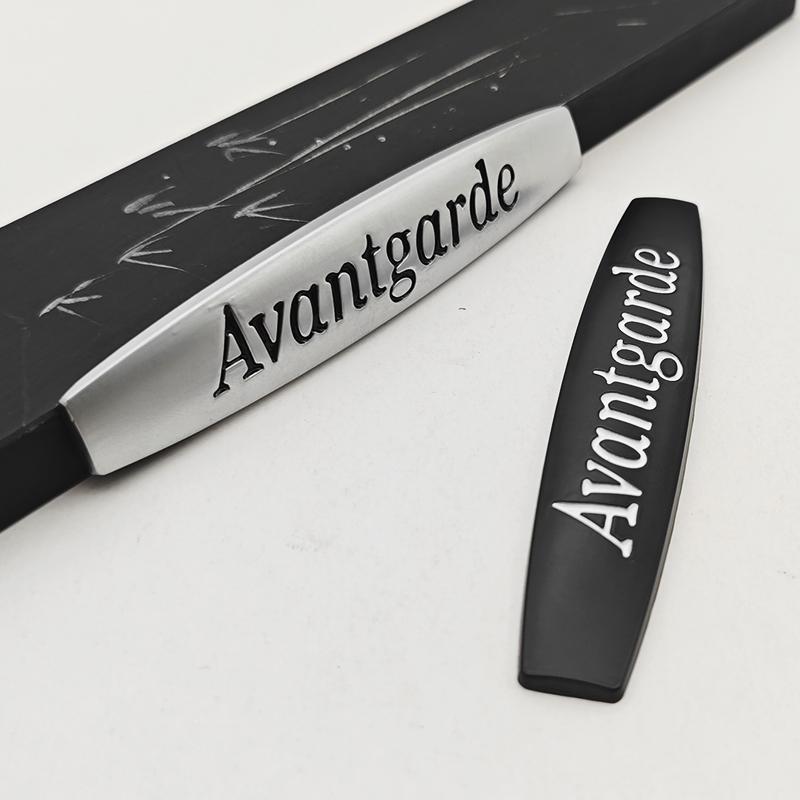 3D Metal Car Sticker Logo Avantgarde Emblem Fender Side Badge For Mercedes benz W210 W211 W203 W204 W205 W212 W213 Accessories