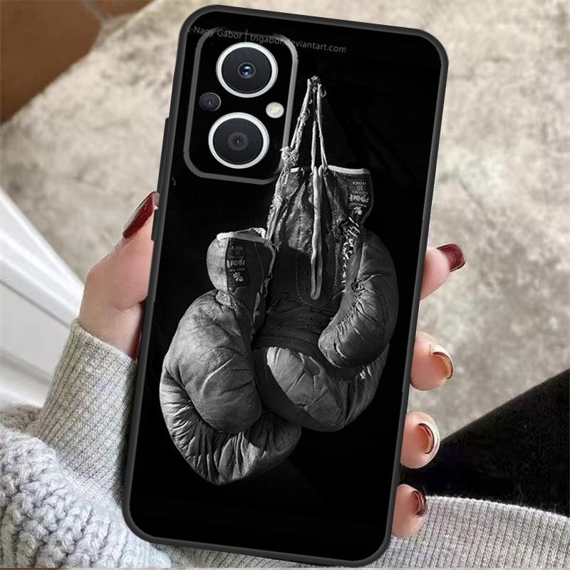 Boxing Gloves For OPPO Reno 14 10 11 12 13 Pro 7 8 Lite 8T 11F 12F 13F 14F OPPO Find X9 X8 X5 X6 Pro Case