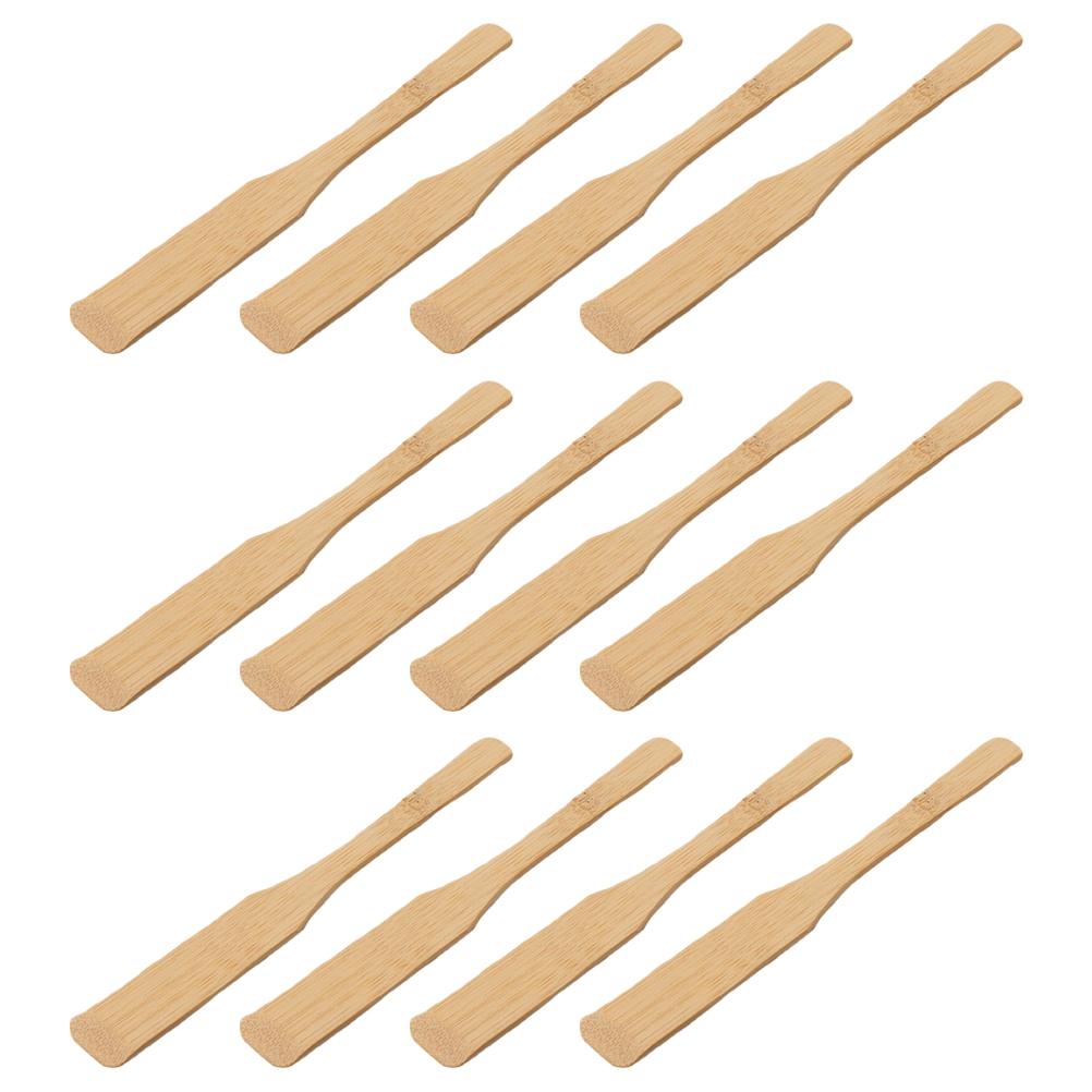 6 Stück Mischlöffel Küchenhelfer Knödel Fülllöffel Füllungen Wonton Butterstreicher Bambus