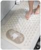 Non-Slip TPE Bathroom Mat - Anti-Fall Shower, Toilet, and Bathtub Massage Floor Mat