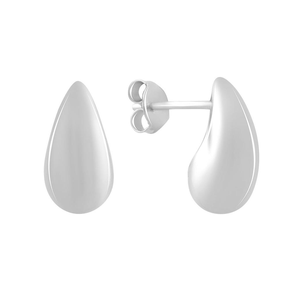 Silver Earrings Without Stones (2186519)