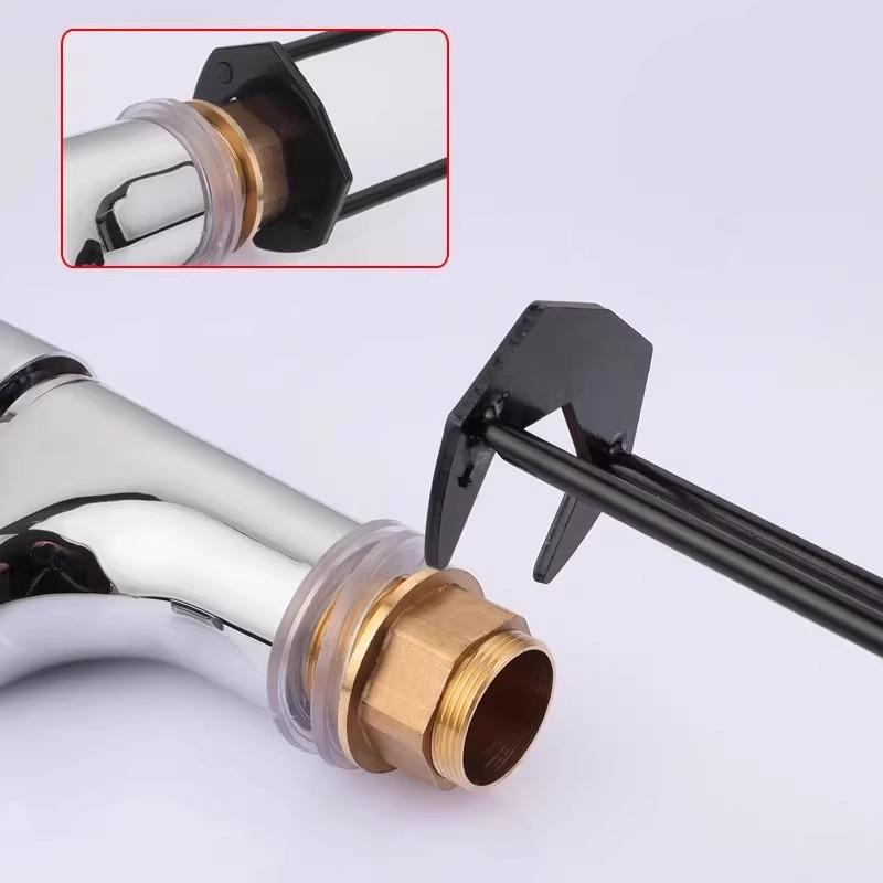 8-in-1 Sink Wrench for Bathroom Faucet and Pipe Installation