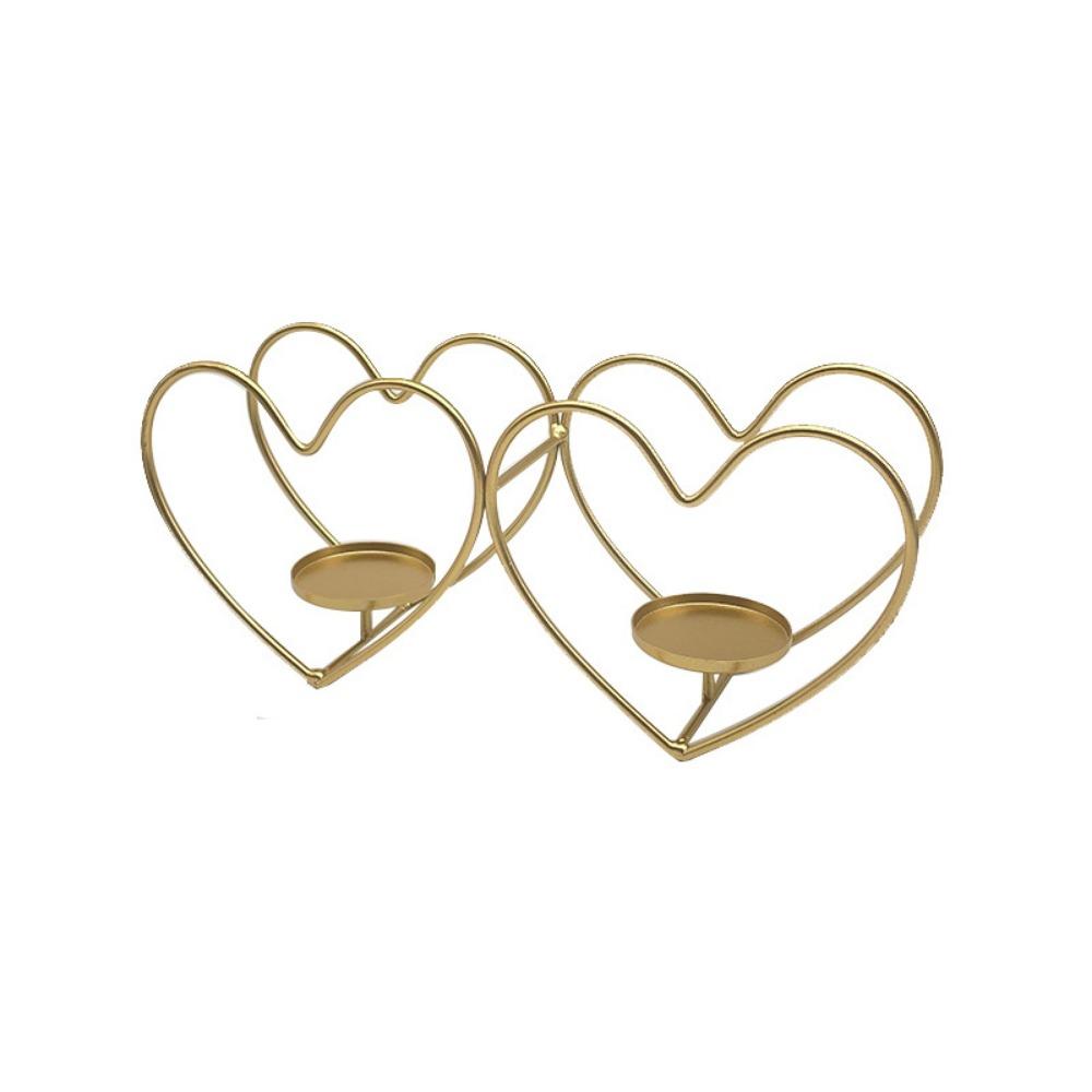 Keine Verformung Weihnachtsleuchter Rostfrei Exquisiter Metallkerzenhalter Kleine Tischleuchter Ornamente