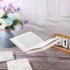 2026New 2Pcs/Set Clear Acrylic Book Stand, Clear Book Holder for Cook Book Display, Sturdy Open Reading Magzine