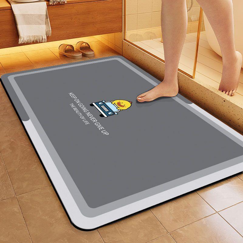 

Утолщенный коврик для пола из диатомовой земли, впитывающий коврик для ванной комнаты, быстросохнущий, противоскользящий, бытовой коврик для пола в ванной комнате, ковер 40X60cm 15.7X23.6in