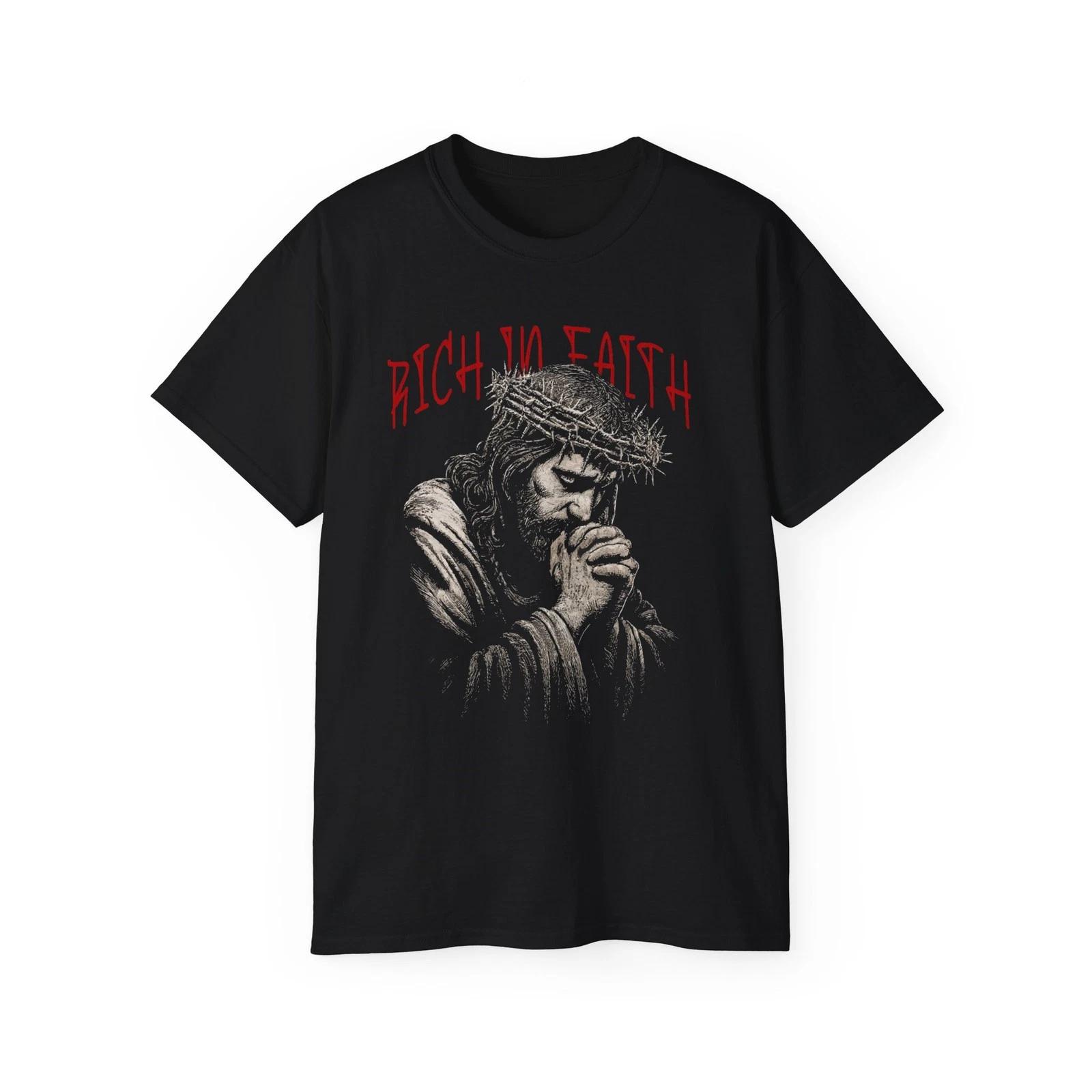 Faith-Inspired Unisex Ultra Cotton Tee, Christian Shirt, Religious High Premium S