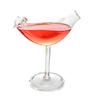 1/2Pcs Bird Shaped Cocktail Martini Champagne Glass Clear Whiskey
