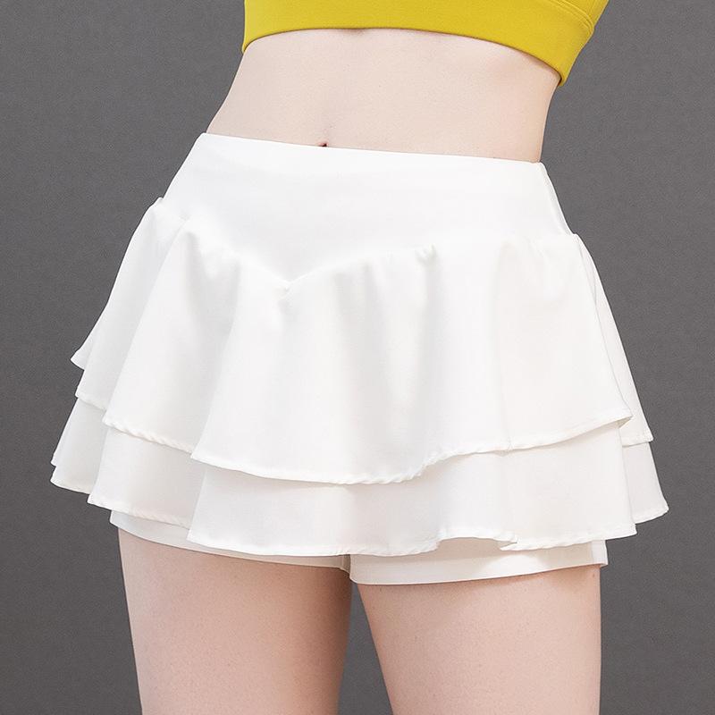 Tennis Skirts Women Sports Golf Pleated Skirt Fitness Shorts Athletic Quick Dry Running Short Sport Skort