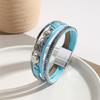 Versatile Oceanic Jewelry Accessory Synthetic Leather Bangle Wrist Bracelet For Beach Event And Daily Use