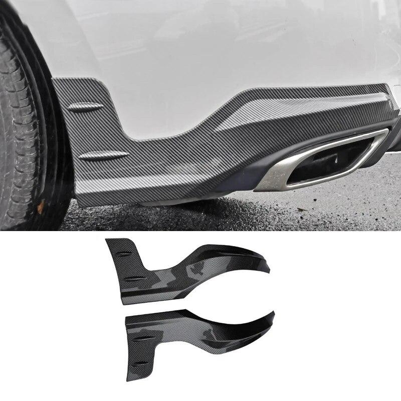 MU Style Rear Bumper Extension Aprons For 2022 2023 2024 11th Gen Honda Civic Hatchback