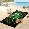 Brasilien Fußball Druck Strandtuch Schnelltrocknend Super Saugfähig Weiches Badetuch zum Schwimmen Strand Reisen Fan Souvenir Geschenk