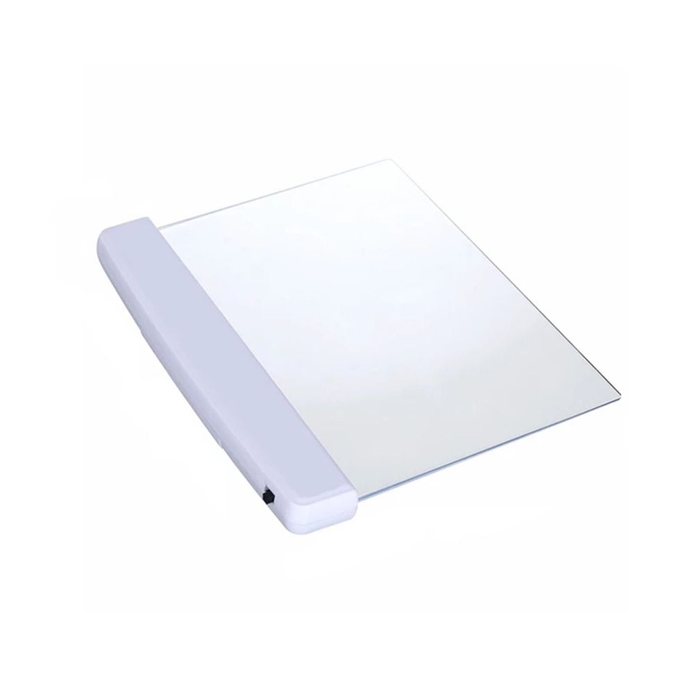 Portable Flat Panel LED Book Lamp High Brightness Eye Protection Bedside Study Light Multipurpose Transparent Night Light Home