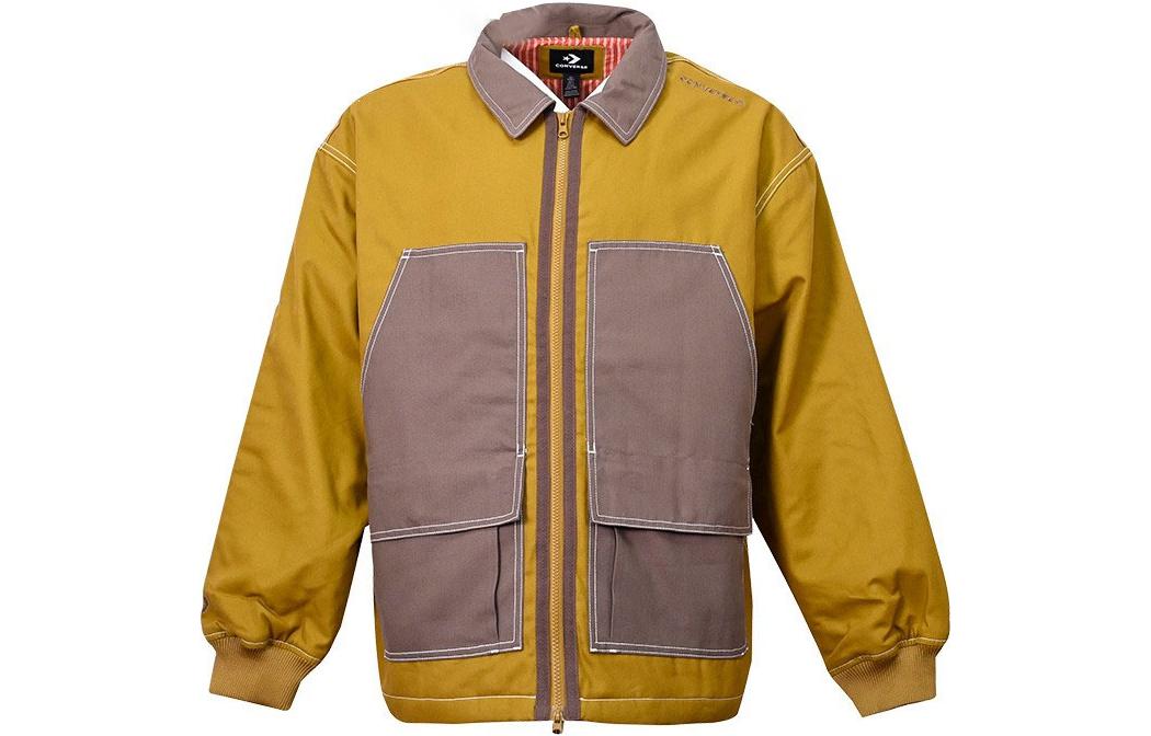 Converse Jackets Unisex Wheat Lapel Moderate 10022907-A03 M
