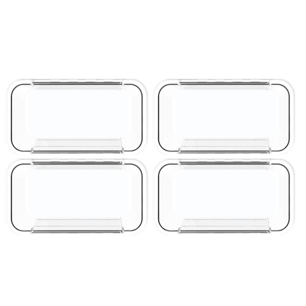 Transparent Drawer Partition Storage Box Freely Extendable and Stackable Storage Box Desktop for Organizing Sundries Storage Compartment Box