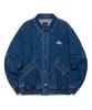 Lee Varsity Denim Jacket Indigo Medium